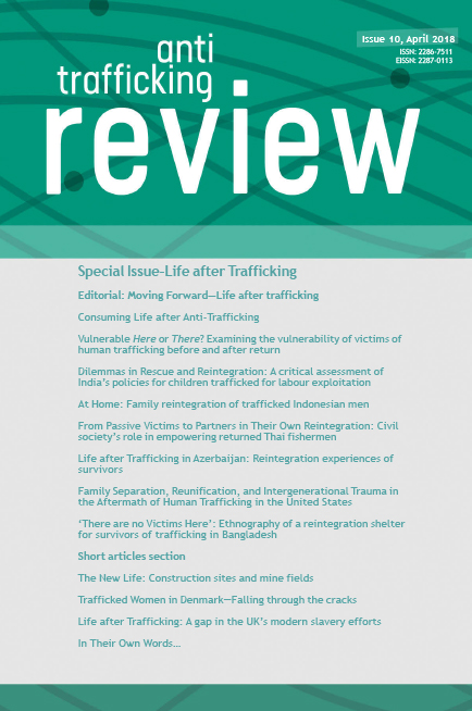 					View No. 10 (2018): Special Issue - Life after Trafficking
				